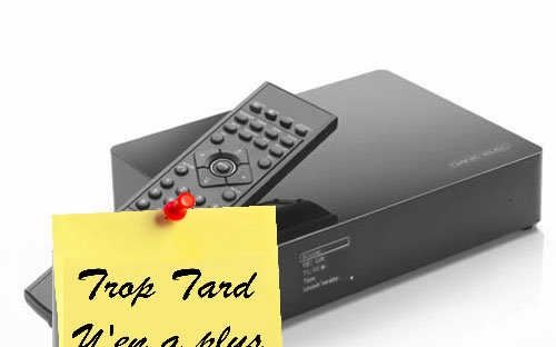 39.90 € le disque dur multimédia HD avec Tuner TNT (...)