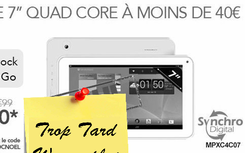 Clust / Multipix / Synchrodigital mpx4c07, tablette 7 (...)