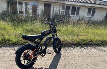 Logo Test Vakole Q20, un vélo électrique look moto double (…)