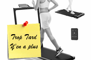 Deal expiré Le tapis de course inclinable et pliable Akluer 480L-B (...)