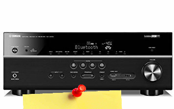 Yamaha RX-V679BL Amplificateur Audio 7.2 HDMI/Bluetooth/Wi-F