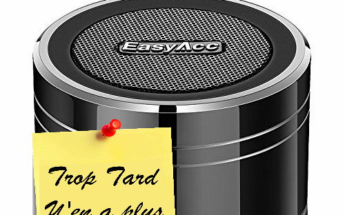 Enceinte EasyAcc Bluetooth 4.0, fonction FM, lecteur (...)