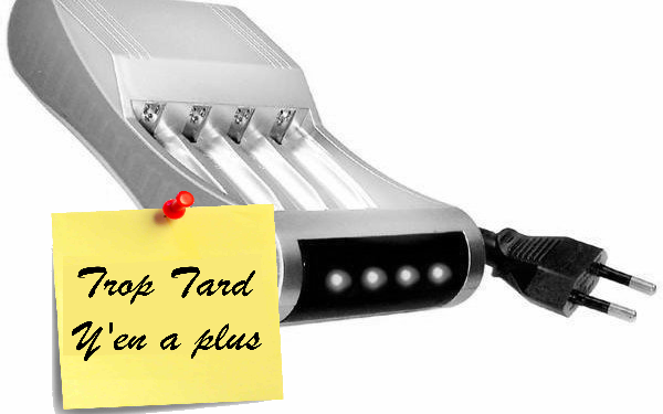 Chargeur universel pour piles non rechargeables 1€50 (...)