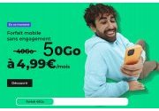 Bon plan relatif Forfait Red by SFR 40 Go 4G/13 Go UE/DOM, Appels, (...)