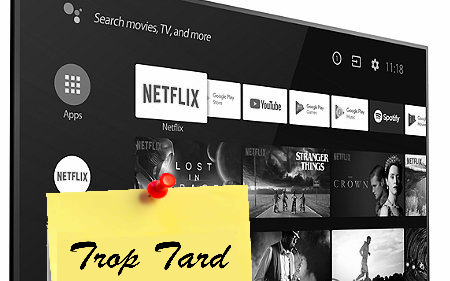 TV TCL 55EP640, 4K UHD et Android TV à 399€99