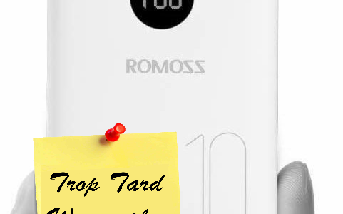 Romoss Mini Batterie Externe 10000mAh avec écran LED, 3 (...)