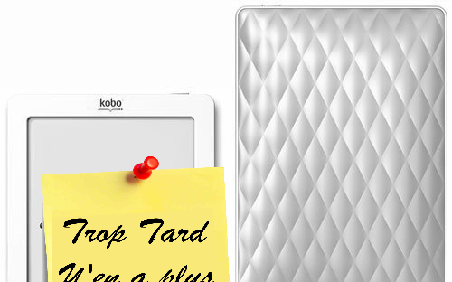 Liseuse Kobo Touch tactile 6 pouces 39€90 (adhérents (...)