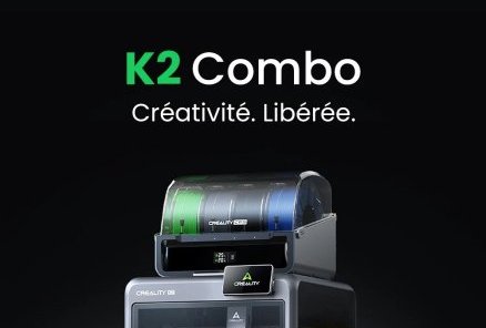 Creality K2 Combo CFS : l'Imprimante 3D Multi-Couleurs Ultra-Rapide et Compacte à 409€