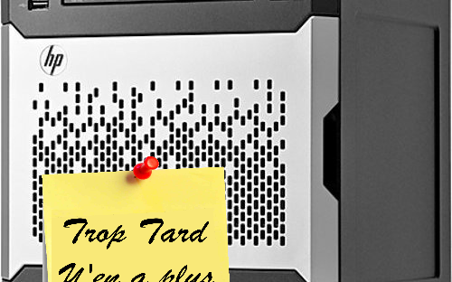 HP ProLiant MicroServer G8 G1610t (NAS sous Windows / (...)