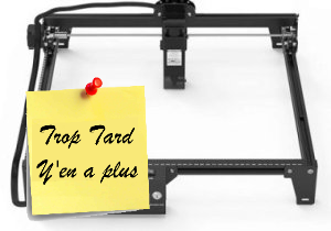 Machine de gravure Laser Mecpow X3 Pro 5 watts à 99,99€ (…)