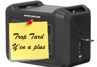 Deal expiré La station electrique iPowerflow UPP-2400, 2232Wh/2400W, (…)