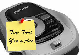 Deal expiré Le robot tondeuse Segway Navimow i105E, sans fil, 600 (...)