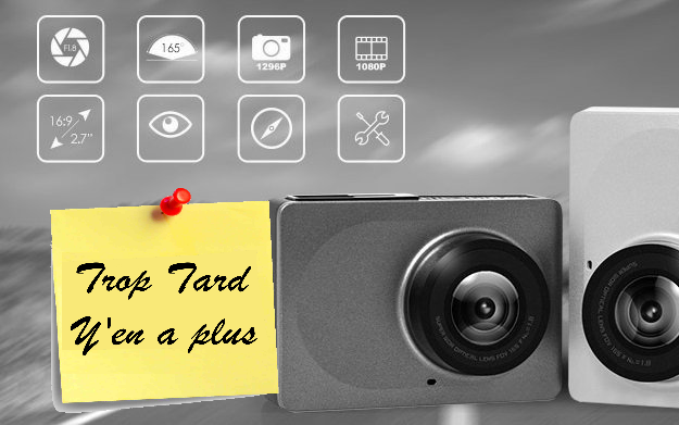 Caméra Yi technology YI DVR , caméra embarquée pour (...)