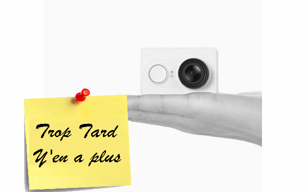 Caméra sport Xiaomi Yi , capteur Sony 75€97 livrée via (...)