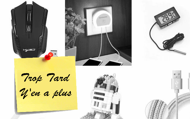 Souris Gamer, Chargeur, câbles et Nombreux articles à 9 (...)