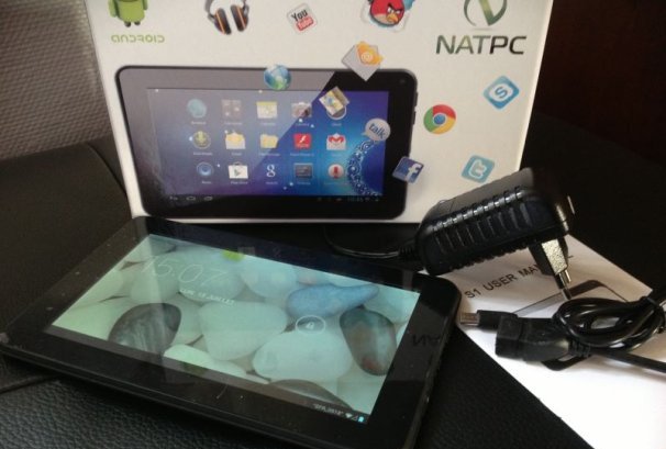 NatPC X2 lite M009 en test Tablette 7 pouces Double coeur 8GO Hdmi Android 4.1