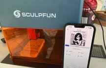Logo Test SCULPFUN iCUBE PRO, la gravure laser en mode (…)