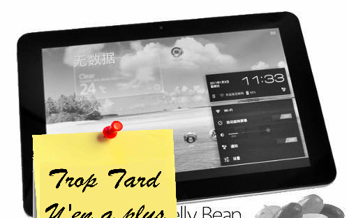 145€99 la tablette Android 10'' Cube U30GT, IPS 1280*800 (...)