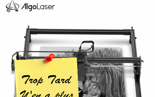 Le graveur LASER Algolaser DIY Kit 5W bien pour débuter (...)