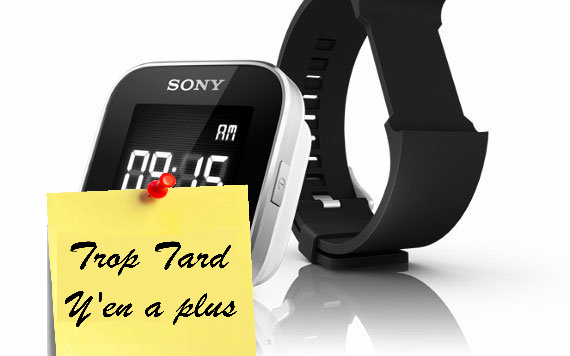 Montre Sony « Android » Smartwatch 1 à 39€ livrée