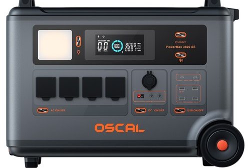 Oscal PowerMax 3600SE, une grosse station d'énergie 3600wH à 1449€ livrée Europe 