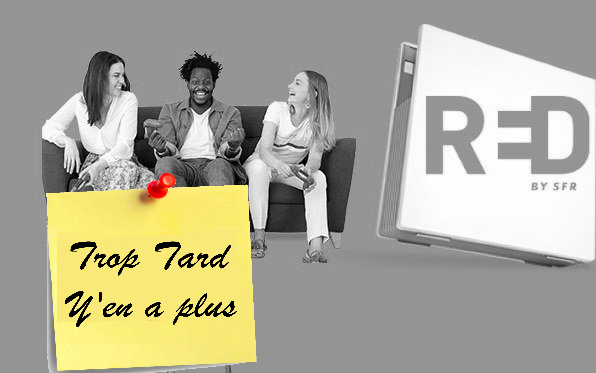 Abonnement BOX ADSL SFR RED avec téléphonie vers mobile, (...)