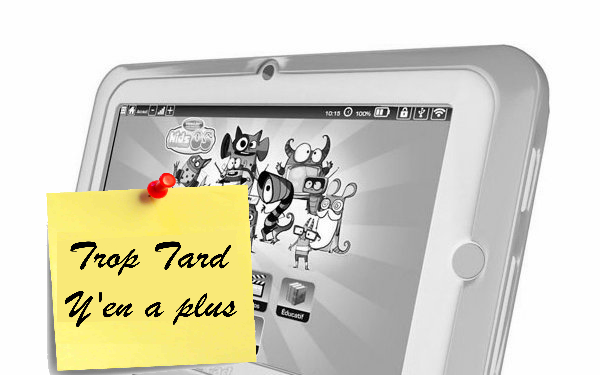 Tablette tactile Android Enfant Kidspad 2 à 74€99 (...)