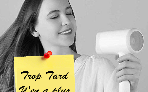 Sèche Cheveux Xiaomi Mi Ionic Hair Dryer, la technologie (...)