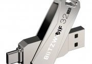 Bon plan relatif Clé USB 2 en 1 Type C et USB-A 32 GO USB-3 OTG BlitzWolf (...)
