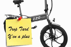 Deal expiré Le vélo électrique pliant et compact PVY Z20 PRO, (…)