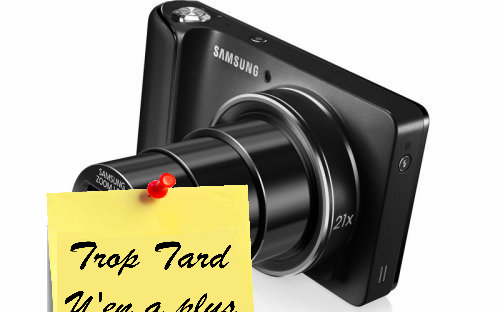 Appareil photo SAMSUNG Galaxy Cam 3G + Wi-Fi Noir (...)