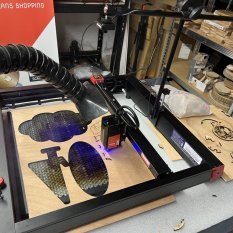 Test AlgoLaser DELTA, une graveuse découpeuse Laser 22 (...)