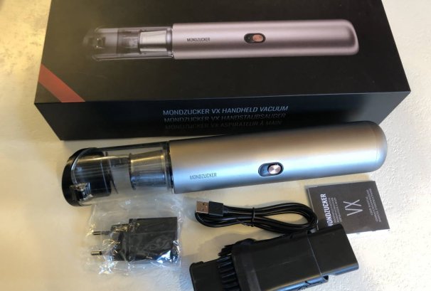 Test Mondzucker VX, un mini aspirateur de table et bien plus