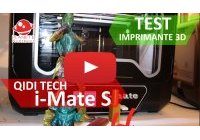 Deal Le test youtube de la QIDI TECH i-Mate S, l'impression (...)