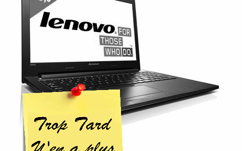 PC Portable bureautique Lenovo G500 double coeur, 15.6, (...)