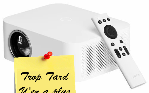 Projecteur Wanbo X2 MAX, fullHD, 450 Lumens, Android 9 (...)