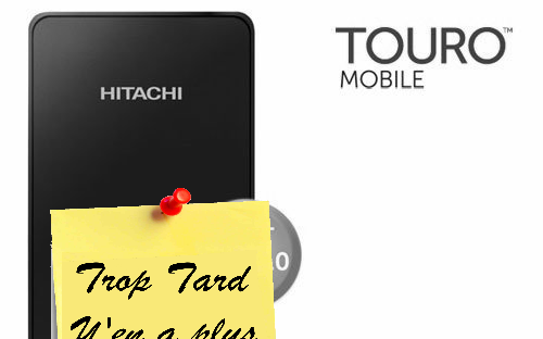 Disque dur portable 2,5"USB3, 1 To Hitachi 90€78