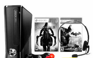 MICROSOFT - Console Xbox 360 250 GO + 2 jeux : Batman (...)