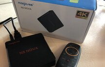 Logo Test box TV 4K Magicsee N5 NOVA, Android 9 standard, (…)