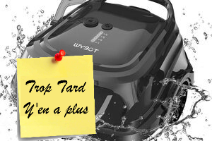 Deal expiré WYBOT A1, L'aspirateur robot piscine sans fil à 199€ (…)