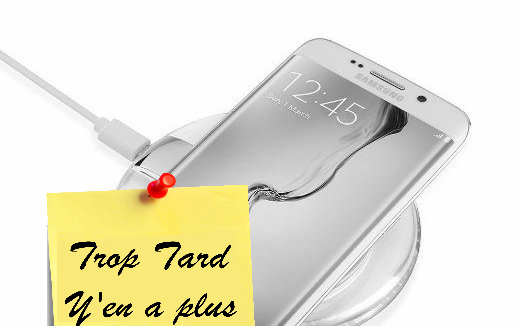 Chargeur smartphone sans fil QI VicTsing à 13€79