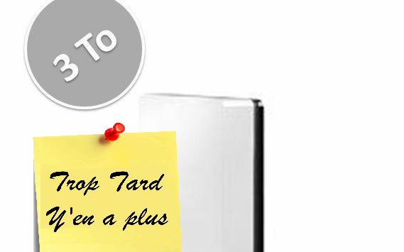 93€ livré le disque dur Toshiba StorE Canvio 3 To externe (...)