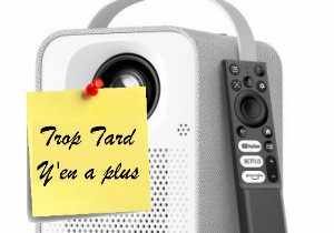 Prix incroyable, le Projecteur ETOE SEAL FullHD Google (...)