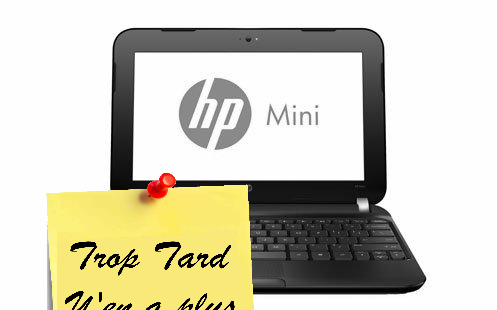 149€ le Netbook HP mini 200 10.1'', Dual Core N2600, HDD (...)