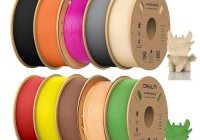 Deal Lot de 3 bobines PLA Creality Hyper Series, Bleu Rouge (...)