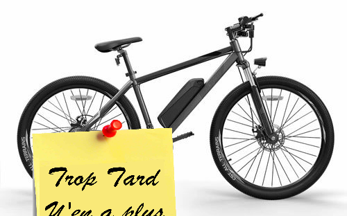 Le VTT électrique ELEGLIDE M1 Upgraded version, 27.5 (...)