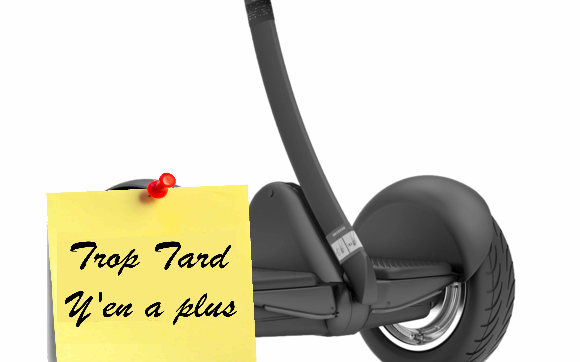 XIAOMI Hoverboard Mi Ninebot S noir à 144€49