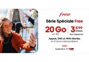 Bon plan relatif Free Mobile, un forfait 20 Go à seulement 3,99€/mois, (...)