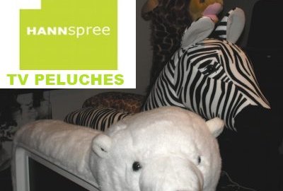 TV LCD Peluche Hannspree Novelty, des TV adorables pour nos bambins
