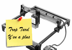 Graveur Laser Sculpfun S30 pro, 10 watts avec Air (...)